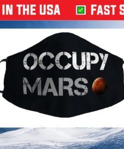 Occupy Mars Space Explorer Us 2021 Face Mask