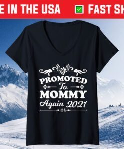 Promoted To Mommy Again Est 2021 Mother's Day Classic T-Shirt