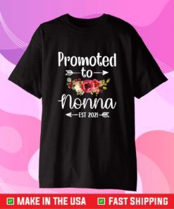 Promoted To Nonna Est 2021 Mother's Day Classic T-Shirt