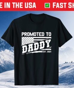 Promotet to Daddy 2021 - Dad Father Gender Reveal Party Classic T-Shirt