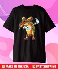 Quarantino De Mayo 2021 Funny Taco Wear Mask Cinco De Mayo Us 2021 T-Shirt