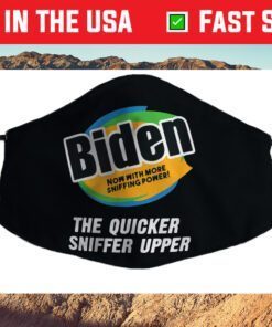 Say No To Creepy Uncle Joe Biden Hands Grab Funny Election Cloth Face Mask