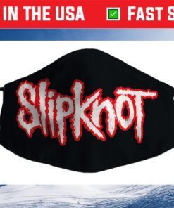 Slipknot Official Basic Logo Cloth Face Mask