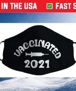Vaccinated 2021 Cloth Face Mask