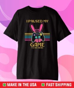 Video Game Easter Bunny Gaming Controller Gamer Classic T-Shirt
