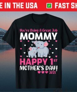 You're Doing A Great Job Mommy Happy 1st Mother's Day 2021 Gift T-Shirt
