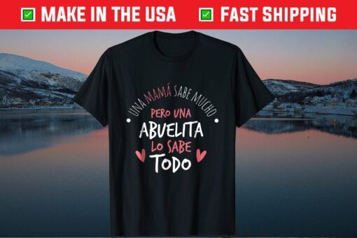 Abuelita Sabe Todo Dia de la Madre Regalo Classic T-Shirt