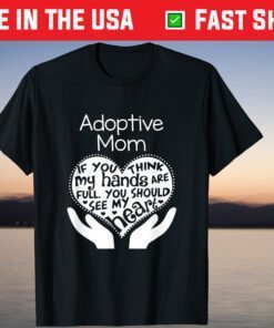 Adoptive Mom Mother's Day Adoption T-shirt