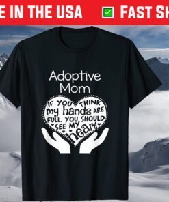 Adoptive Mom Mother's Day Adoption T-shirt