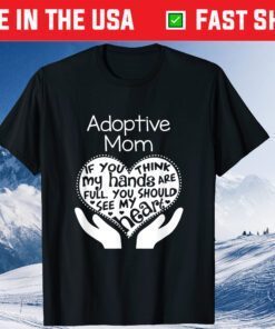 Adoptive Mom Mother's Day Adoption Unisex T-shirt