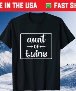 Aunt Of Twins Best Aunt Ever Mother's Day Classic T-Shirt