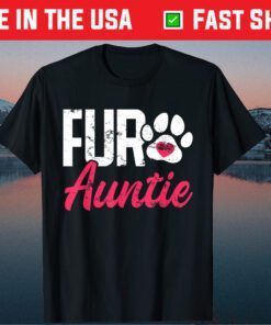 Auntie Breed Paws Dogs Paw Print Puppy Pup Top Dog Breed Us 2021 T-Shirt