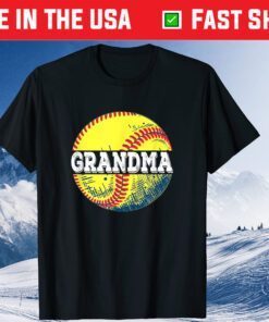 Baseball Grandma Softball Mother's Day For Mom Classic T-Shirt