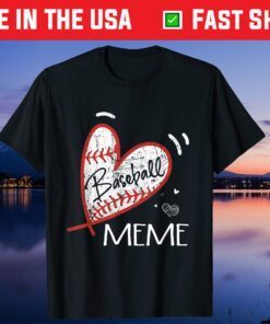 Baseball Meme For Grandma Mother's Day Classic T-Shirt