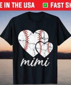 Baseball Mimi Mother's Day Baseball T-Shirt