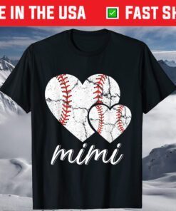 Baseball Mimi Mother's Day Baseball T-Shirt