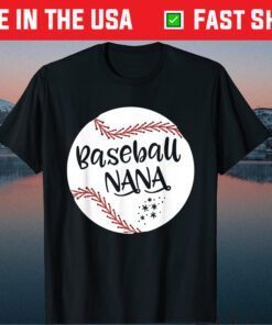 Baseball Nana T Shirt Grandma Mother's Day Classic T-Shirt