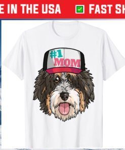 Bernedoodle #1 Dog Mom Mother's Day T-Shirt