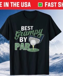 Best Grampy By Par Golf Sports Father's Day Classic T-Shirt