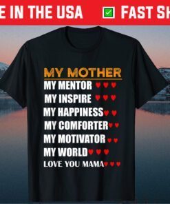 Best Mother Description for appreciation mom on Mothers Day Classic T-Shirt