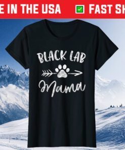 Black Lab Mama Labrador Retriever Lover Gifts Dog Mom Mother Classic T-Shirt