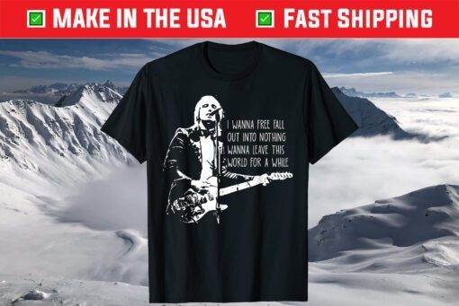 Black and White Retro Tom Art Petty Essential Country Music T-Shirt