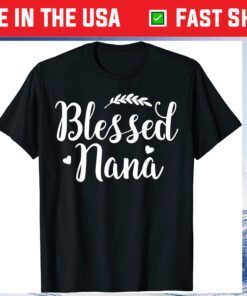 Blessed Nana Cute Grandmother Mothers Day Classic T-Shirt