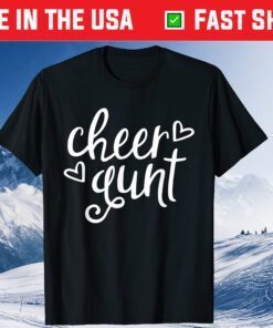 Cheer Aunt Mother's Day Birthday Niece Nephew T-Shirt