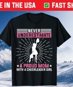 Cheerleading Mom Cheerleader Cheer Mother's Day Classic T-Shirt