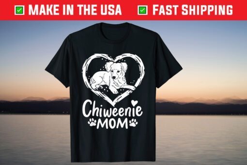 Chiweenie Mom Fur Mama Dog Lover Cute Mothers Day Classic T-Shirt