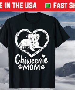 Chiweenie Mom Fur Mama Dog Lover Cute Mothers Day Classic T-Shirt