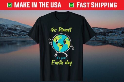 Cute Earth Day 2021 Tshirt Happy Earth Day 2021 Gift T-Shirt