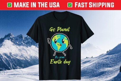 Cute Earth Day 2021 Tshirt Happy Earth Day 2021 Gift T-Shirt