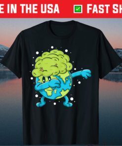 Dabbing Earth Cool Earth Day Shirt for Kids and Toddlers Classic T-Shirt