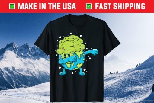 Dabbing Earth Cool Earth Day Shirt for Kids and Toddlers Classic T-Shirt