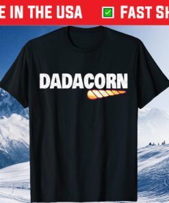 Dadcorn Unicorn Dad Father's Day Gift T-Shirt