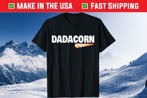 Dadcorn Unicorn Dad Father's Day Gift T-Shirt