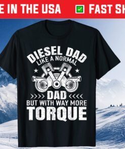 Diesel Mechanic Dad Automobile Fathers Day Us 2021 T-Shirt