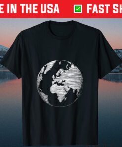 Distressed Earth Day Classic T-Shirt