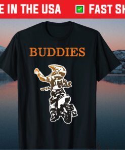 Father Son Matching Riding Buddies Dirt Bike Dad Motocross Us 2021 T-Shirt