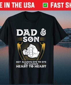 Fathers Day Shirt Dad Son Matching Fathers Day Classic T-Shirt