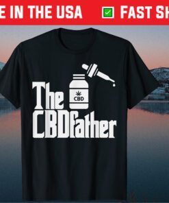 Fathers Day The CBD-father CBD Hemp Oil Dad Classic T-Shirt