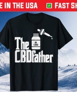 Fathers Day The CBD-father CBD Hemp Oil Dad Classic T-Shirt