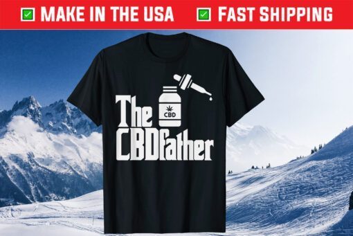 Fathers Day The CBD-father CBD Hemp Oil Dad Classic T-Shirt