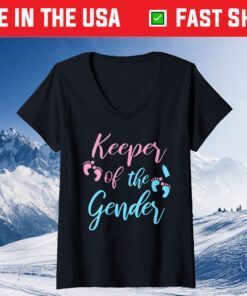 First Mothers Day 2021 Keeper Of The Gender Reveal Classic T-Shirt