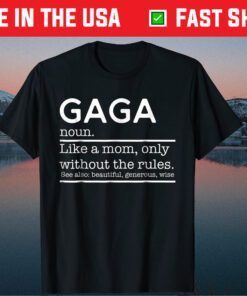 GaGa Definition Grandma Mother Day Classic T-Shirt