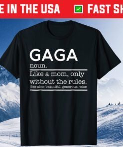 GaGa Definition Grandma Mother Day Classic T-Shirt