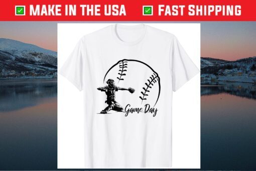 Game Day Baseball, Softball Life Classic T-Shirt