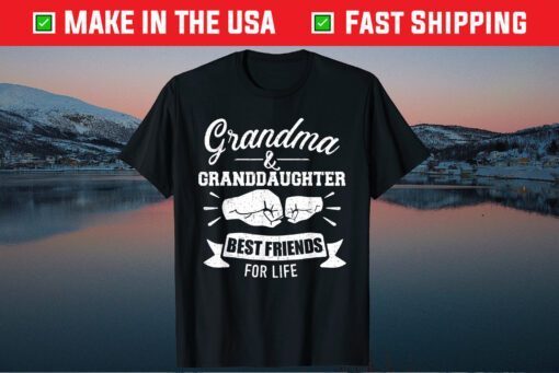 Grandma and granddaughter best friends for life Classic T-Shirt