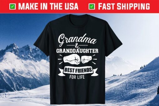 Grandma and granddaughter best friends for life Classic T-Shirt